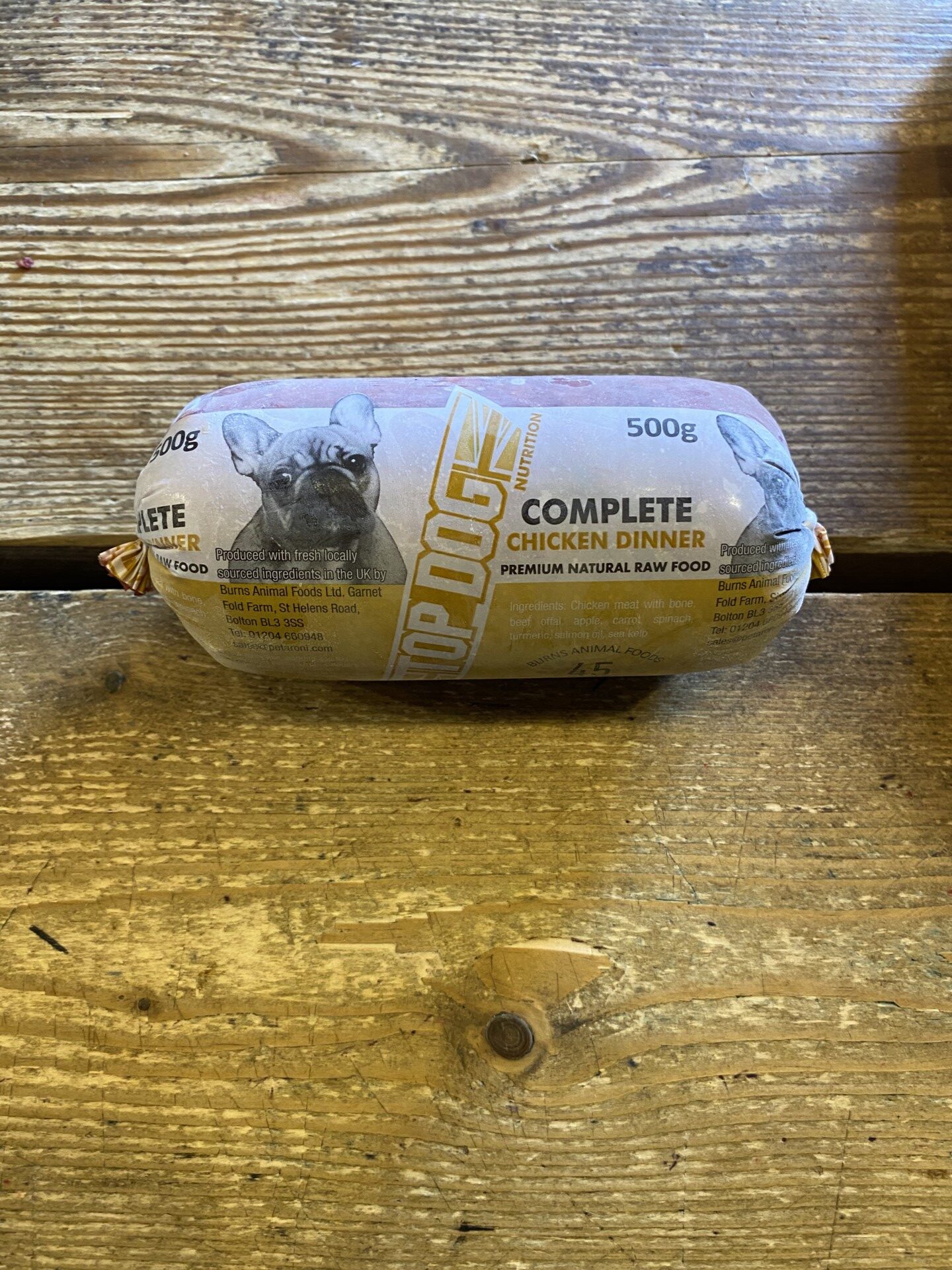 Top Dog Chicken Dinner 500g