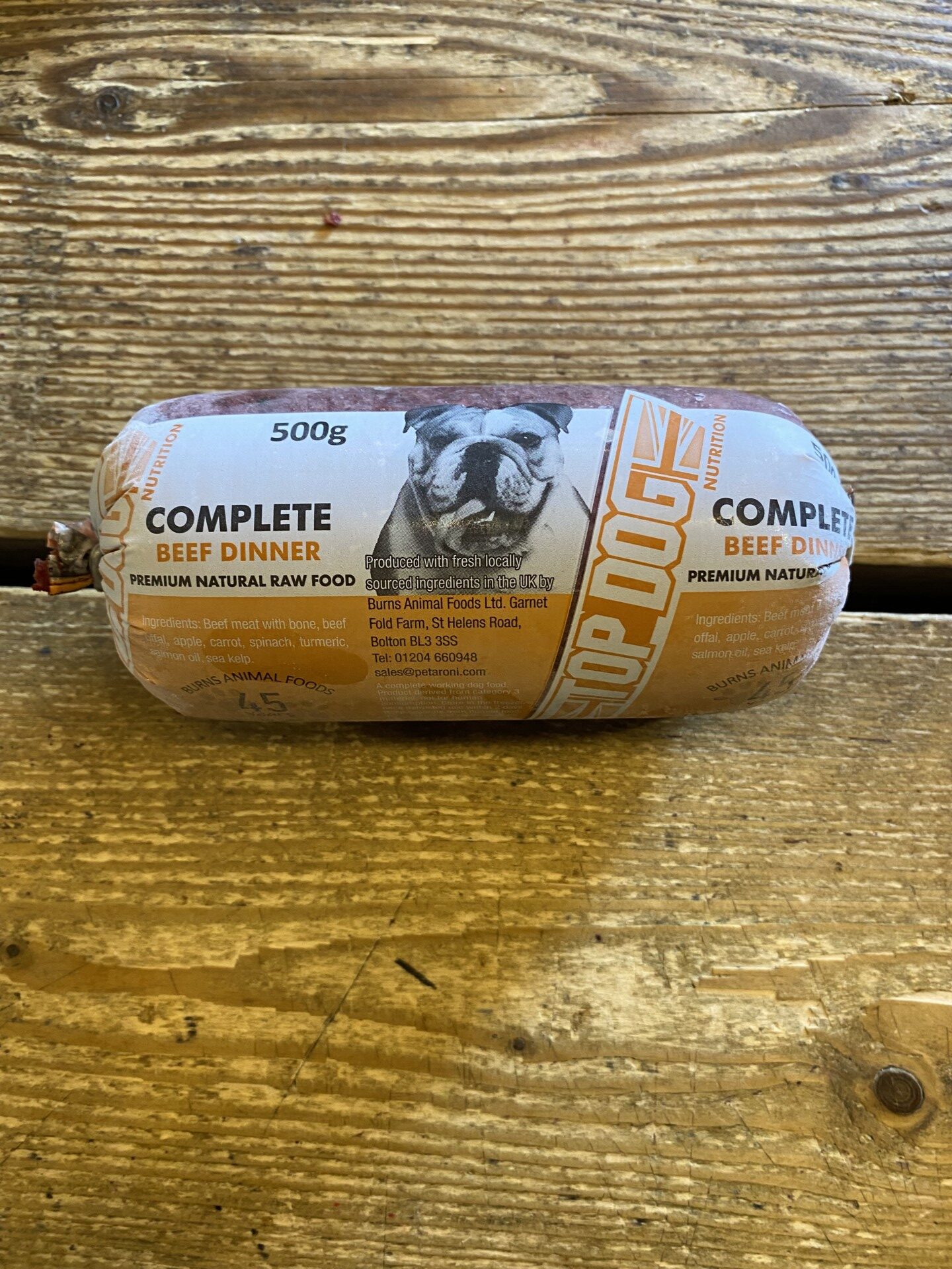 Top Dog Beef Dinner 500g