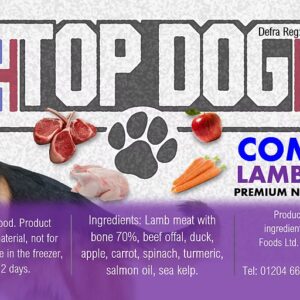 Top Dog Lambs Dinner 500g