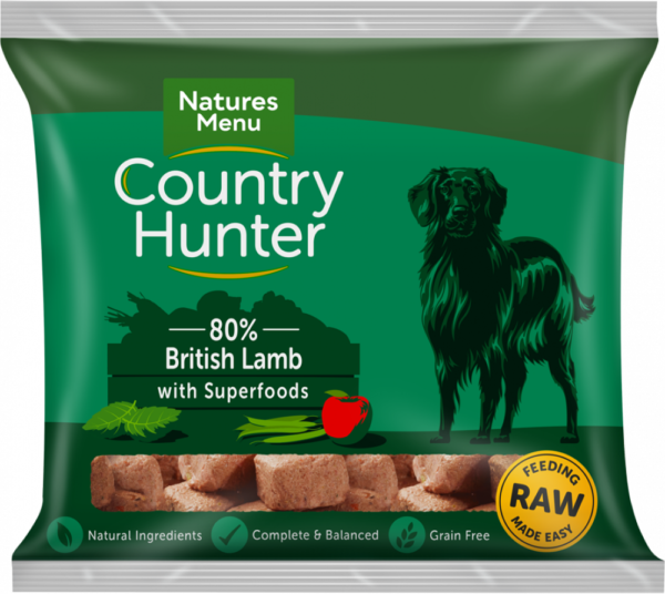 Natures Menu Country Hunter British Lamb