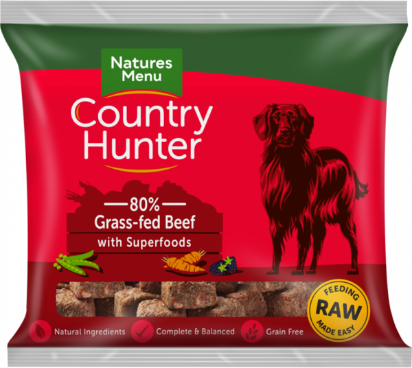 Natures Menu Country Hunter Grass Fed Beef