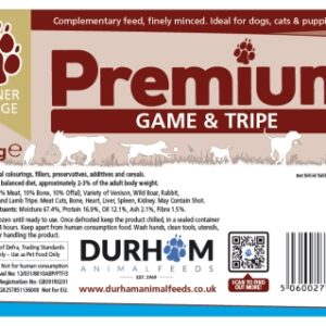 DAF Game & Tripe Dinner 500g