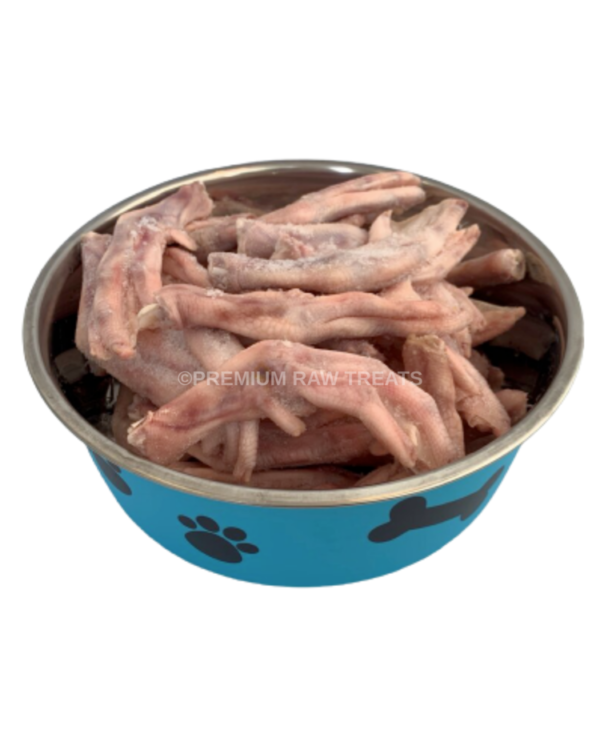 Raw Duck Feet By Premium Raw 1kg