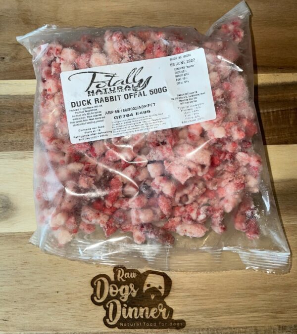 Duck Rabbit & Offal Complete 1kg By Totally Natural
