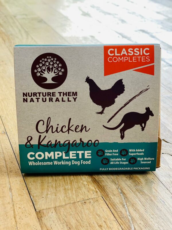 Chicken And Kangaroo Complete 500g By Nurture Then Naturally