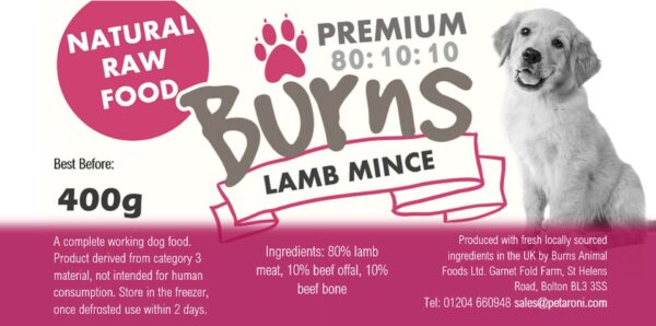 Burns Premium Mince 400g x28 - Image 4