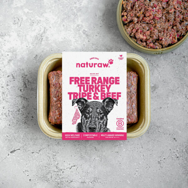 Turkey Tripe & Beef By Naturaw