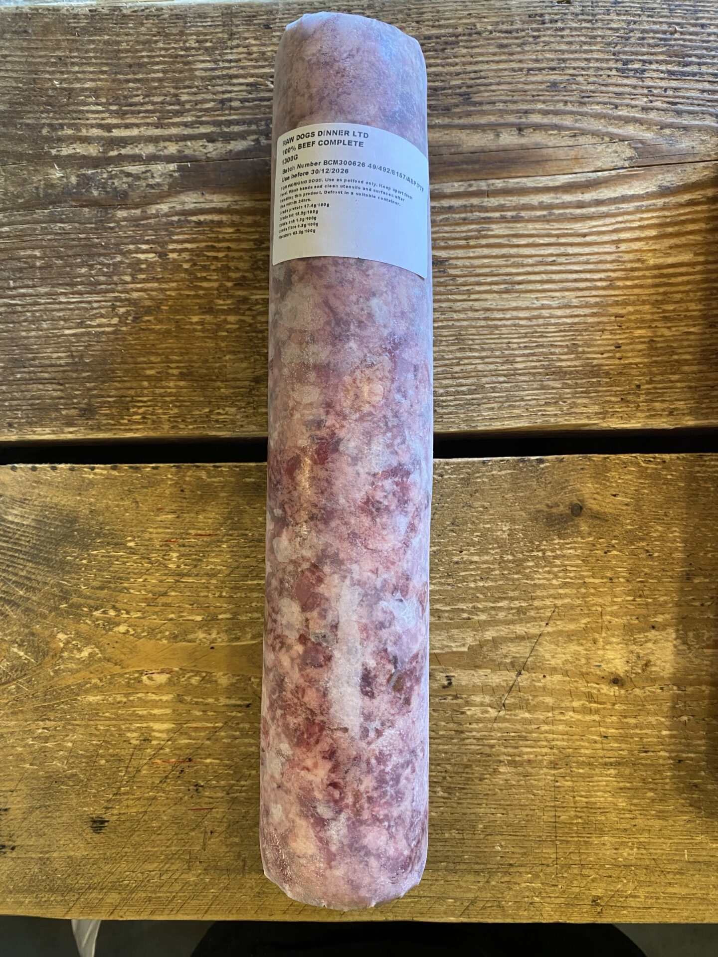 Yorkshire Raw Chubb 1.3kg