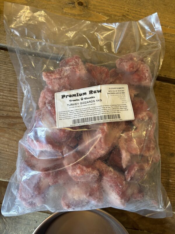 Turkey Gizzards by Premium Raw 1kg - Image 2