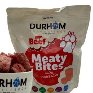 Durhams Meaty Bites - Beef With Veg & Supplements 1kg
