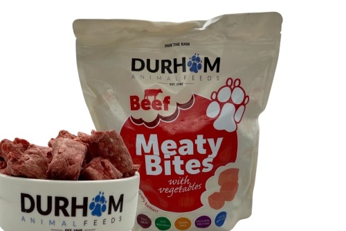 Durhams Meaty Bites - Beef With Veg & Supplements 1kg