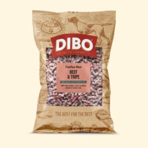DIBO Beef and Tripe 1kg – Natural Raw Dog Food