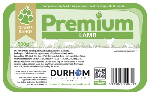 DAF Lamb Dinner 500g