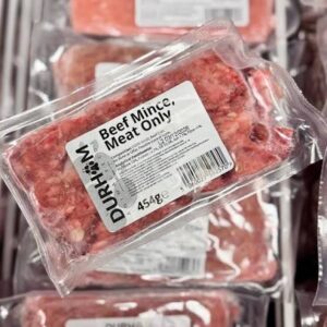 Durham’s Beef (Meat Only) Raw Mince 454g